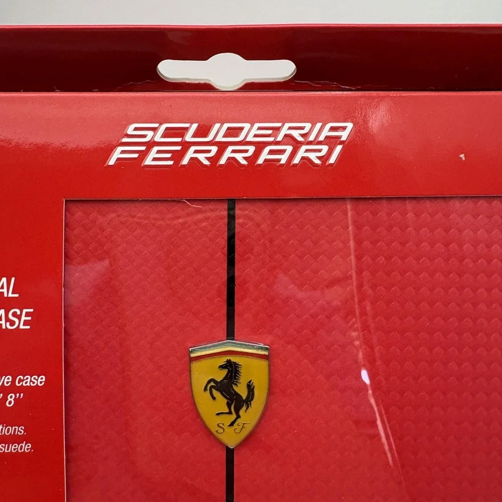 Ferrari Scuderia Universal Tablet Case 7-8 Inch‎ Folio Stand CG Mobile Red